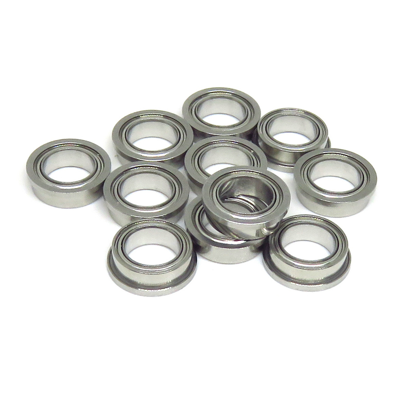 SFR168ZZ/C Stainless Steel Ceramic Bearing 1/4*3/8*1/8 Flanged Ceramic Ball Bearings FR168C-ZZ